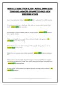 WGU D115 2026 STUDY GUIDE &ndash; ACTUAL EXAM QUESTIONS AND ANSWERS -GUARANTEED PASS- NEW 2025&sol;2026 UPDATE