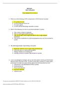 BIOT643 Quiz 5&vert; Questions and answers &vert; Updated &vert; RATED A&plus; &vert; 2026 &vert; University of Maryland&comma; University College