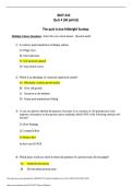 BIOT643 Quiz 4&vert; Questions and answers &vert; Updated &vert; RATED A&plus; &vert; 2026 &vert; University of Maryland&comma; University College