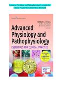 Advanced Physiology and Pathophysiology &ndash; Essentials for Clinical Practice &lpar;Tkacs&comma; 1st Edition&comma; Complete Test Bank&rpar;