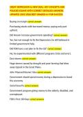 GREAT DEPRESSION & NEW DEAL&colon; KEY CONCEPTS AND POLICIES EXAMS WITH CORRECT DETAILED ANSWERS UPDATED 2025&sol;2026 BEST GRADED A&plus; FOR SUCCESS