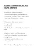RLGN 104 COMPREHENSIVE TEST 2026 SOLVED QUESTIONS