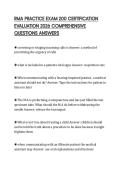 RMA PRACTICE EXAM 200 CERTIFICATION EVALUATION 2026 COMPREHENSIVE QUESTIONS ANSWERS