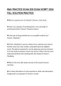 RMA PRACTICE EXAM 200 EXAM SCRIPT 2026 FULL SOLUTION PRACTICE