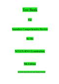 Test Bank for Saunders Comprehensive Review for the NCLEX-RN&reg; Examination&comma; 9th Edition by Linda Anne Silvestri and Angela Silvestri Complete Questions and Answers GuaranteedPass  2026&sol;2027