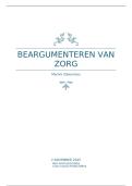 Beargumenteren van Zorg PLP3 nagekeken door Yana met een 8&period;0
