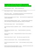 NURS 535 Final Exam 1 Questions with Guaranteed Pass Solutions 2026&period;