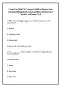 1 Exam Prep NASCLA Contractor's Guide to Business&comma; Law&comma; and Project Management&comma; Florida 1st Edition Practice Test 2 Questions And Answers 2026