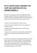 RN ATI CONCEPT BASED ASSESSMENT TEST SCRIPT 2026 QUESTIONS WITH FULL ANSWERS GRADED A&plus;