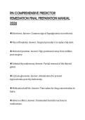 RN COMPREHENSIVE PREDICTOR REMEDIATION COMPREHENSIVE STUDY GUIDE 2026