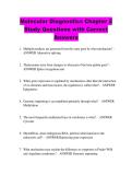 Molecular Diagnostics Chapter 2  Study Questions with Correct  Answers