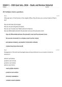 EXAM 1 &ndash; DSD Quiz Sets&comma; 2026 &ndash; Study and Review Material