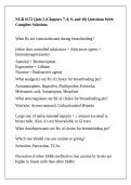 NGR 6172 Quiz 2 &lpar;Chapters 7&comma; 8&comma; 9&comma; and 10&rpar; Questions With Complete Solutions