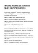 SFPC SPED PRACTICE TEST V2 PRACTICE REVIEW 2026 TESTED QUESTIONS