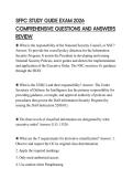 SFPC STUDY GUIDE EXAM 2026 COMPREHENSIVE QUESTIONS AND ANSWERS REVIEW