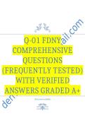 Q-01 FDNY Comprehensive Questions &lpar;Frequently Tested&rpar; with Verified Answers Graded A&plus;