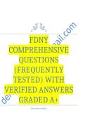 FDNY Comprehensive Questions &lpar;Frequently Tested&rpar; with Verified Answers Graded A&plus;