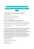 ATLS 10th Edition Comprehensive Practice Exam &lpar;100 Questions&rpar; LATEST UPDATED EXAM 2026 WITH VERIFIED NSWERS