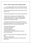 EXAM 1- NURS 532 Questions With Complete Solutions