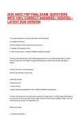 2026 ANCC FNP FINAL EXAM  QUESTIONS WITH 100&percnt; CORRECT ANSWERS &vert; VERIFIED &vert; LATEST 2026 VERSION 