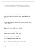 NFS EXAM ONE &lpar;QUIZZES COMBINED&rpar; &vert; 2026 UPDATE &vert; QUESTIONS AND ANSWERS &vert; WITH COMPLETE SOLUTION