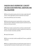 SHADOW HEALTH RESPIRATORY CONCEPT LAB 2026 EXAM PAPER FINAL QUESTIONS AND FULL SOLUTIONS