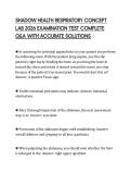 SHADOW HEALTH RESPIRATORY CONCEPT LAB 2026 EXAMINATION TEST COMPLETE Q&A WITH ACCURATE SOLUTIONS