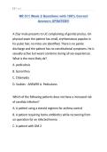 NR 511 Week 2 Questions with 100&percnt; Correct Answers UPDATED&excl;&excl;&excl;&period;