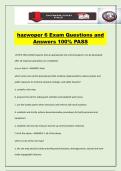 hazwoper 6 Exam Questions and Answers 100&percnt; PASS