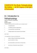 COMPLETE Test Bank- Pathophysiology 5th Edition &mdash; All 28 Chapters &lpar;Full Q&A & Rationales&rpar;&lowbar;compressed&period;pdf