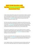 AHIP EXAM Question with Verified Correct Answers 100&percnt; Guaranteed pass