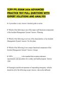 TCFP FF2 EXAM 2026 ADVANCED PRACTICE TEST FULL QUESTIONS WITH EXPERT SOLUTIONS AND ANALYSIS