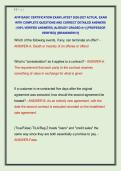AFIP BASIC CERTIFICATION EXAM LATEST 2026-2027 ACTUAL EXAM  WITH COMPLETE QUESTIONS AND CORRECT DETAILED ANSWERS  &lpar;100&percnt; VERIFIED ANSWERS&rpar; &vert;ALREADY GRADED A&plus;&vert; &vert;&vert;PROFESSOR  VERIFIED&vert;&vert; &vert;&vert;BRANDNEW&excl;&excl;&excl;&vert;&vert;