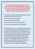 NU 545 Advance Pathophysiology Unit 2 Exam-  University of South Alabama &vert;&vert;Verified Exam&excl;&excl;&vert;&vert; Most  Recent Exam Actual Complete Real Exam Questions  And Correct Answers &lpar;Verified Answers&rpar; Already  Graded A&plus; &vert; Guaranteed Pass&vert;&vert;Newest Exam&excl;&excl;&vert;&vert;