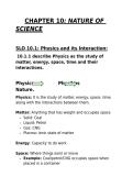 AKUEB Board Nature In Science Chapter 10 