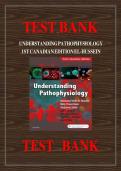 Test Bank for Understanding Pathophysiology&comma; 1st Canadian Edition by Mohamed El-Hussein&comma; Kelly Power-Kean&comma; Stephanie Zettel&comma; Sue Huether&comma; Kathryn McCance 9781771721172 &vert;&vert;Chapter 1-42&vert;&vert;