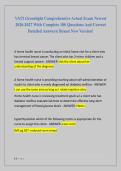 VATI Greenlight Comprehensive Actual Exam Newest  2026-2027 With Complete 180 Questions And Correct  Detailed Answers&vert; Brand New Version&excl; 