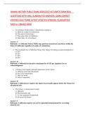 HAWAII NOTARY PUBLIC EXAM 2026&sol;2027 ACCURATE EXAM REAL  QUESTIONS WITH WELL ELABORATED ANSWERS &lpar;100&percnt; CORRECT  VERIFIED SOLUTIONS&rpar; LATEST UPDATED VERSION&vert; GUARANTEED PASS A&plus;&vert; BRAND NEW&excl; 