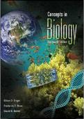 TEST BANK FOR Concepts in Biology 14th Edition by Eldon Enger&comma; Frederick C&period; Ross&comma; David Bailey ISBN&colon;978-0073403465 COMPLETE GUIDE ALL CHAPTERS COVERED
