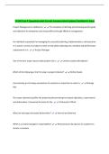 CTCM Test A Questions with Correct Answers New Update