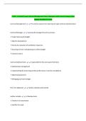 CTCM - Certified Texas Contract Management Exam Questions with Correct Answers New  Update