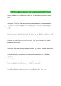 CTCM Training Exam Questions with Complete Solutions