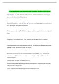 CTCM Certification Exam Questions with Complete Solutions