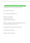 CTCM Exam Questions with Correct Answers New Update