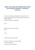  OMVIC EXAM 2026-2027 VERIFIED QUESTIONS AND ANSWERS GRADED A&plus; GEORGIAN COLLEGE
