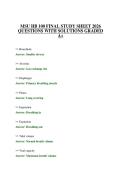 MSU HB 100 FINAL STUDY SHEET 2026 QUESTIONS WITH SOLUTIONS GRADED A&plus;
