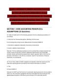 WALL STREET PREP ACCOUNTING ACTUAL EXAM 2026&sol;2027 &vert; Core Principles &vert; Financial Statements & Analysis &vert; Comprehensive Practice Test &vert; Verified Q&A &vert; Pass Guaranteed - A&plus; Graded