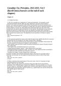 Canadian Tax Principles Test Bank Byrd Chen Donell &vert; Vol 1 & 2 Chapters 1-21 Instructor Q&A