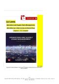 TEST BANK - Jacobs and Chase&comma; Operations and Supply Chain Management 16th Edition&comma; Chapters 1 - 22&comma; Complete Newest Version