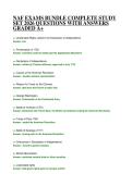 NAF EXAMS BUNDLE COMPLETE STUDY SET 2026 QUESTIONS WITH ANSWERS GRADED A&plus;